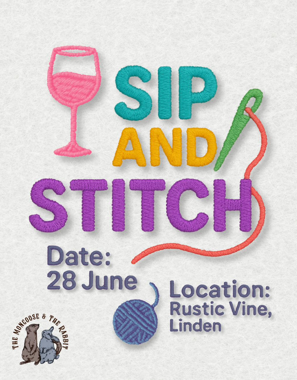 Sip and Stitch
