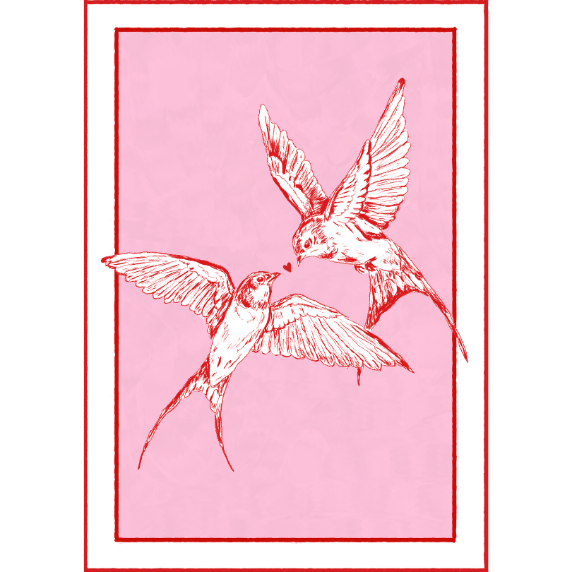 "Almost Lovebirds" Card